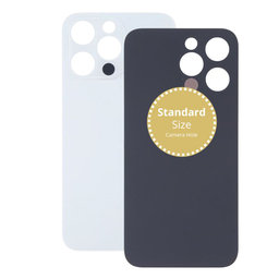 Apple iPhone 13 Pro - Hátsó Ház Üveg (Silver)
