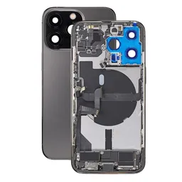 Apple iPhone 13 Pro - Hátsó Ház Apró Alkatrészekkel (Graphite)