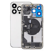 Apple iPhone 13 Pro - Hátsó Ház Apró Alkatrészekkel (Silver)
