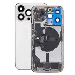 Apple iPhone 13 Pro - Hátsó Ház Apró Alkatrészekkel (Silver)