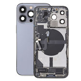 Apple iPhone 13 Pro - Hátsó Ház Apró Alkatrészekkel (Blue)