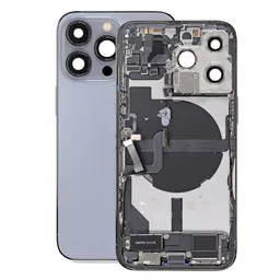 Apple iPhone 13 Pro - Hátsó Ház Apró Alkatrészekkel (Blue)