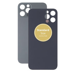 Apple iPhone 13 Pro Max - Hátsó Ház Üveg (Graphite)