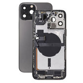 Apple iPhone 13 Pro Max - Hátsó Ház Apró Alkatrészekkel (Graphite)