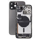 Apple iPhone 13 Pro Max - Hátsó Ház Apró Alkatrészekkel (Graphite)