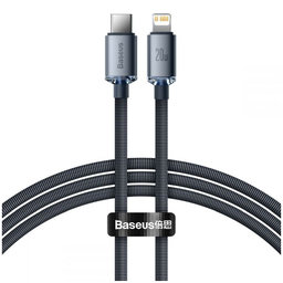 Baseus - Lightning / USB-C Kábel (1.2m), fekete