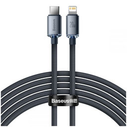 Baseus - Lightning / USB-C Kábel (2m), fekete