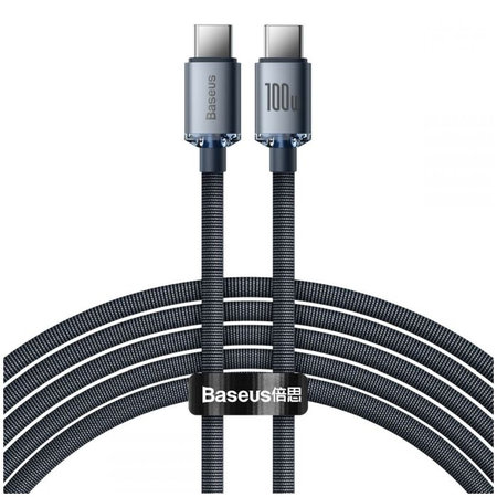 Baseus - USB-C / USB-C Kábel (2m), fekete