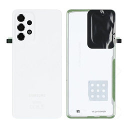 Samsung Galaxy A33 5G A336B - Akkumulátor Fedőlap (Awesome White) - GH82-28042B Genuine Service Pack