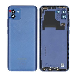 Samsung Galaxy A03 A035G - Akkumulátor Fedőlap (Blue) - GH81-21663A Genuine Service Pack
