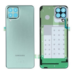 Samsung Galaxy M33 5G M336B - Akkumulátor Fedőlap (Green) - GH82-28444C Genuine Service Pack