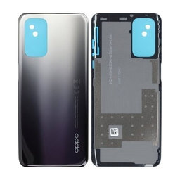 Oppo A54 5G, A74 5G - Battery Cover (Fluid Black) - 3202380 Genuine Service Pack