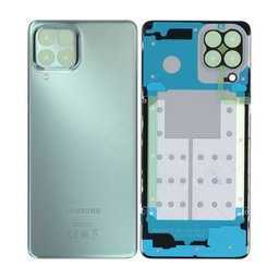 Samsung Galaxy M53 5G M536B - Akkumulátor Fedőlap (Green) - GH82-28900C Genuine Service Pack