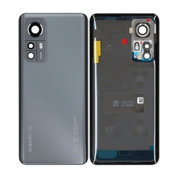 Xiaomi 12 2201123G 2201123C - Akkumulátor Fedőlap (Gray) - 56000600L300 Genuine Service Pack