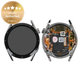 Huawei Watch GT 3 JPT-B19 46mm - LDC Kijelző + Érintőüveg + Keret (Silver) - 02354QMS Genuine Service Pack