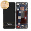 Oppo Find X2 Neo - LCD Kijelző + Érintőüveg + Keret (Moonlight Black) - 4904017 Genuine Service Pack