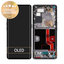 Oppo Find X2 Pro - LCD Kijelző + Érintőüveg + Keret (Black) - 4903839 Genuine Service Pack