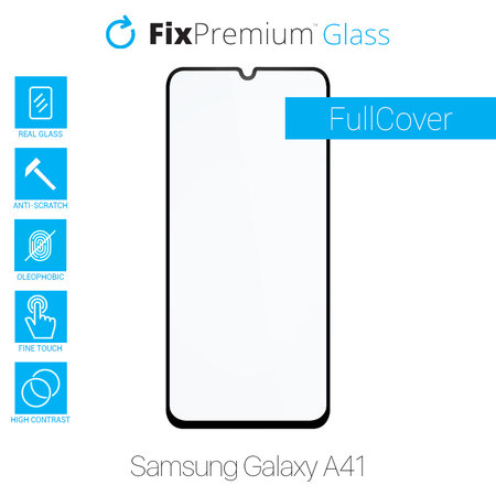 FixPremium FullCover Glass - Edzett üveg - Samsung Galaxy A41