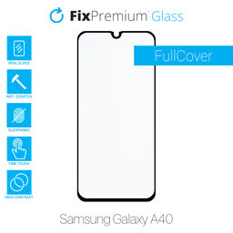 FixPremium FullCover Glass - Edzett üveg - Samsung Galaxy A40