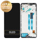 Xiaomi Redmi Note 11 Pro 4G, 5G - LCD Kijelző + Érintőüveg + Keret (Graphite Grey) - 5600010K6S00, 5600010K6T00 Genuine Service Pack