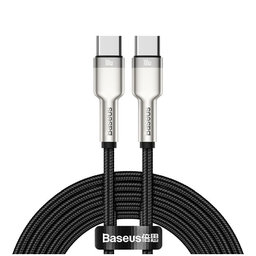 Baseus - USB-C / USB-C Kábel (2m), fekete