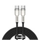 Baseus - USB-C / USB-C Kábel (2m), fekete