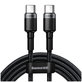 Baseus - USB-C / USB-C Kábel (2m), fekete