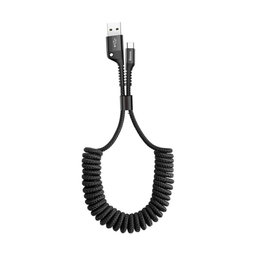 Baseus - USB-C / USB Kábel (1m), tavaszi, fekete