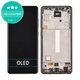 Samsung Galaxy A52 4G A525F - LCD Kijelző + Érintőüveg + Keret (Awesome Black) OLED