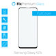 FixPremium FullCover Glass - Edzett üveg - Samsung Galaxy A21s