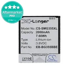 Samsung Galaxy Core 2 G355F - Akkumulátor EB-BG355BBE 2000mAh HQ