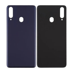 Samsung Galaxy A20s A207F - Akkumulátor Fedőlap (Blue)