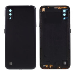 Samsung Galaxy A01 A015F - Akkumulátor Fedőlap (Black)