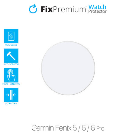 FixPremium Watch Protector - Edzett üveg - Garmin Fenix 5, 6 és 6 Pro