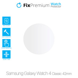 FixPremium Watch Protector - Edzett üveg - Samsung Galaxy Watch 4 Classic 42mm