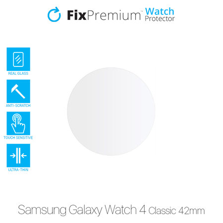 FixPremium Watch Protector - Edzett üveg - Samsung Galaxy Watch 4 Classic 42mm