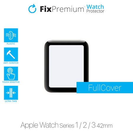 FixPremium Watch Protector - Plexiüveg - Apple Watch 1, 2 és 3 (38mm)