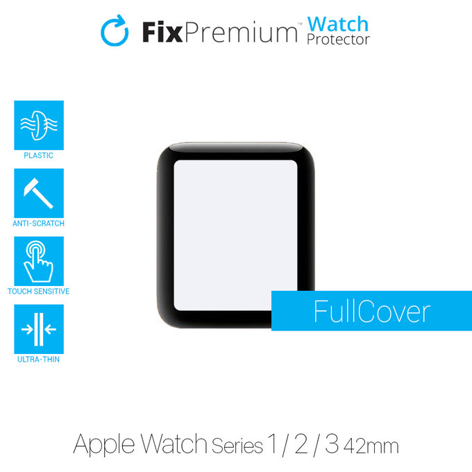 FixPremium Watch Protector - Plexiüveg - Apple Watch 1, 2 és 3 (38mm)