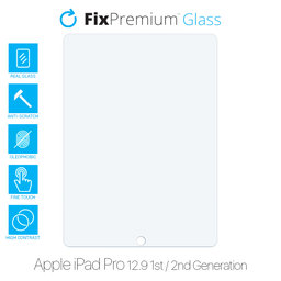 FixPremium Glass - Edzett üveg - Apple iPad Pro 12.9" (1st Gen 2015, 2nd Gen 2017)