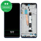 Xiaomi Poco X3 NFC - LCD Kijelző + Érintőüveg + Keret (Cobalt Blue) TFT