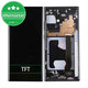 Samsung Galaxy Note 20 Ultra N986B - LCD Kijelző + Érintőüveg + Keret (Mystic Black) TFT