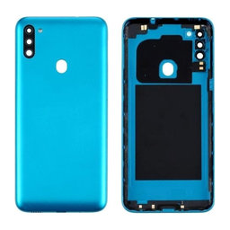 Samsung Galaxy M11 M115F - Akkumulátor Fedőlap (Metalic Blue)