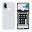 Samsung Galaxy M30s M307F - Akkumulátor Fedőlap (Pearl White)