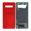 Samsung Galaxy S10 G973F - Akkumulátor Fedőlap (Cardinal Red)