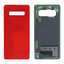Samsung Galaxy S10 Plus G975F - Akkumulátor Fedőlap (Cardinal Red)