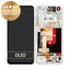 Asus Zenfone 9 AI2202 - LCD Kijelző + Érintőüveg + Keret (Moonlight White) - 90AI00C2-R20010 Genuine Service Pack