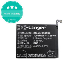 Xiaomi Redmi Note 5A - Akkumulátor BN31 3000mAh HQ