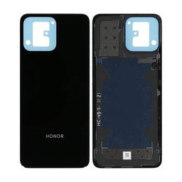 Honor X8 - Akkumulátor Fedőlap (Midnight Black) - 0235ABUU Genuine Service Pack
