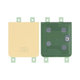 Samsung Galaxy Z Flip 4 F721B - Akkumulátor Fedőlap B/G (Yellow) - GH82-29654G Genuine Service Pack