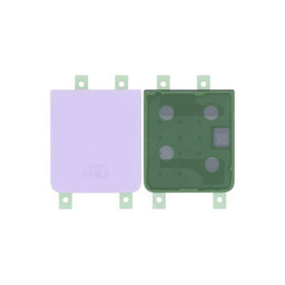 Samsung Galaxy Z Flip 4 F721B - Akkumulátor Fedőlap B/G (Bora Purple) - GH82-29654B, GH82-29298B Genuine Service Pack